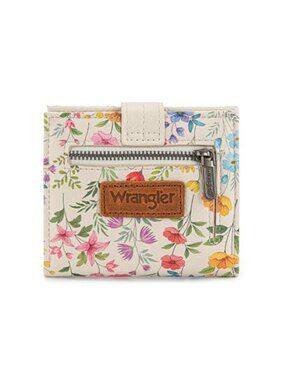 Womens Small Bifold Wallet RFID Blocking Slim Card Holder Floral Zipper Coin New